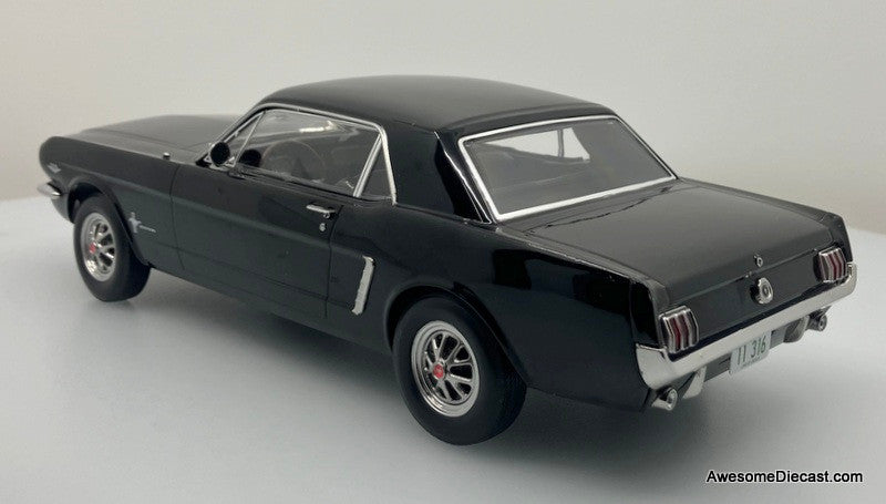 Norev 1:18 1965 Ford Mustang Hardtop Coupe, Black