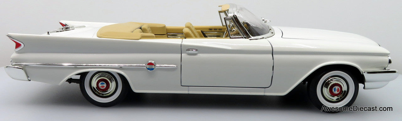1960 Chrysler 300F, White 1:18 Diecast Model Car by Road Signature