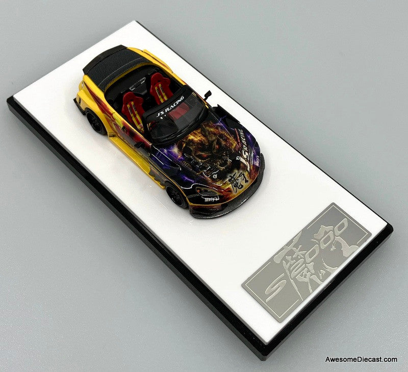 Honda S2000 AP1 J's Racing Modified Demon King Livery 1:64 Diecast Model Car by Micro Turbo