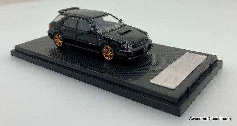 Furuya 1:64 Subaru Impreza WRX STi Wagon, Black
