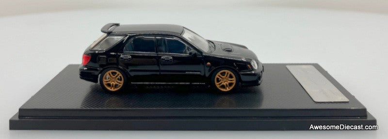 Furuya 1:64 Subaru Impreza WRX STi Wagon, Black