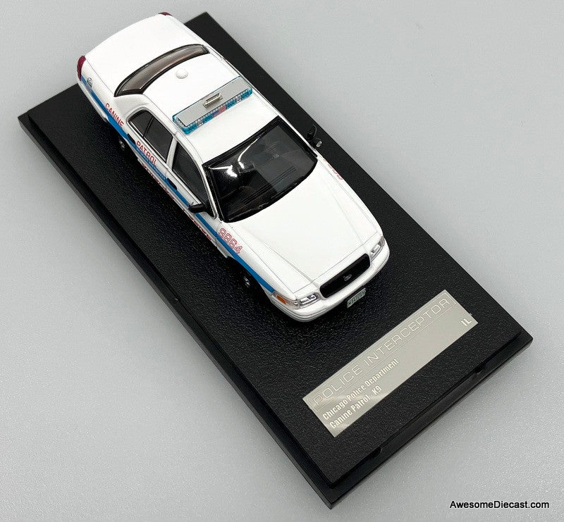 Ford Crown Victoria: Chicago Police Department 1:64 Diecast Model Car by Rollin