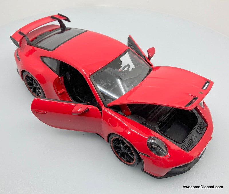 Maisto 1:18 Porsche 911 GT3, Red