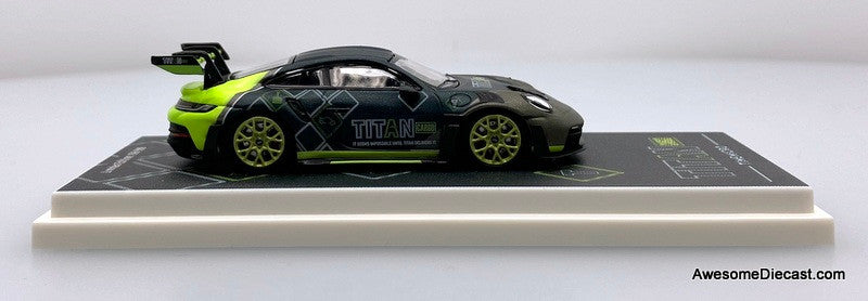Porsche 992 GT3 RS: Titan Livery 1:64 Diecast Model Car by Time Micro