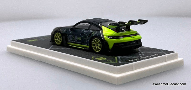 Porsche 992 GT3 RS: Titan Livery 1:64 Diecast Model Car by Time Micro