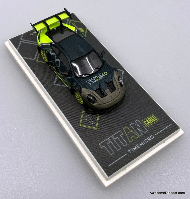 Porsche 992 GT3 RS: Titan Livery 1:64 Diecast Model Car by Time Micro