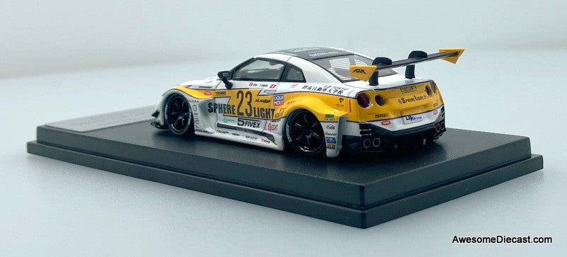 Nissan R35 GT-R LB Works Silhouette #23 Flash Livery 1:64 Diecast Model Car by My Model Collect