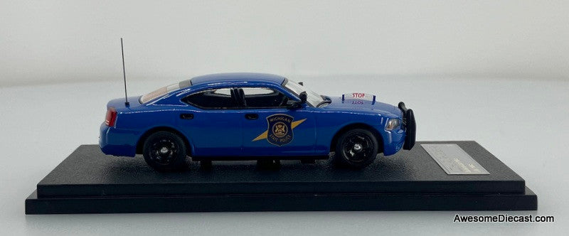 2008 Dodge Charger: Michigan State Police 1:64 Diecast Model Car by Rollin