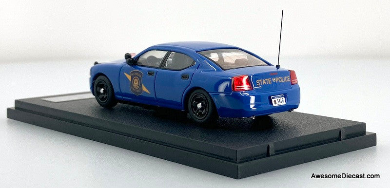 2008 Dodge Charger: Michigan State Police 1:64 Diecast Model Car by Rollin