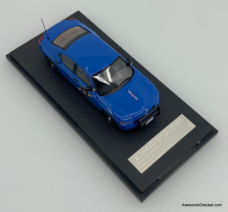2008 Dodge Charger: Michigan State Police 1:64 Diecast Model Car by Rollin