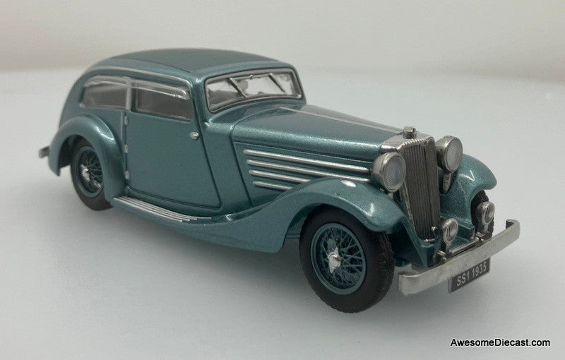 GFCC Models 1:43 1935 Jaguar SS1 Airline, Bermuda Blue