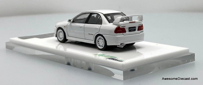 Mitsubishi EVO 4th Generation, White 1:64 Diecast Model Car by ATS