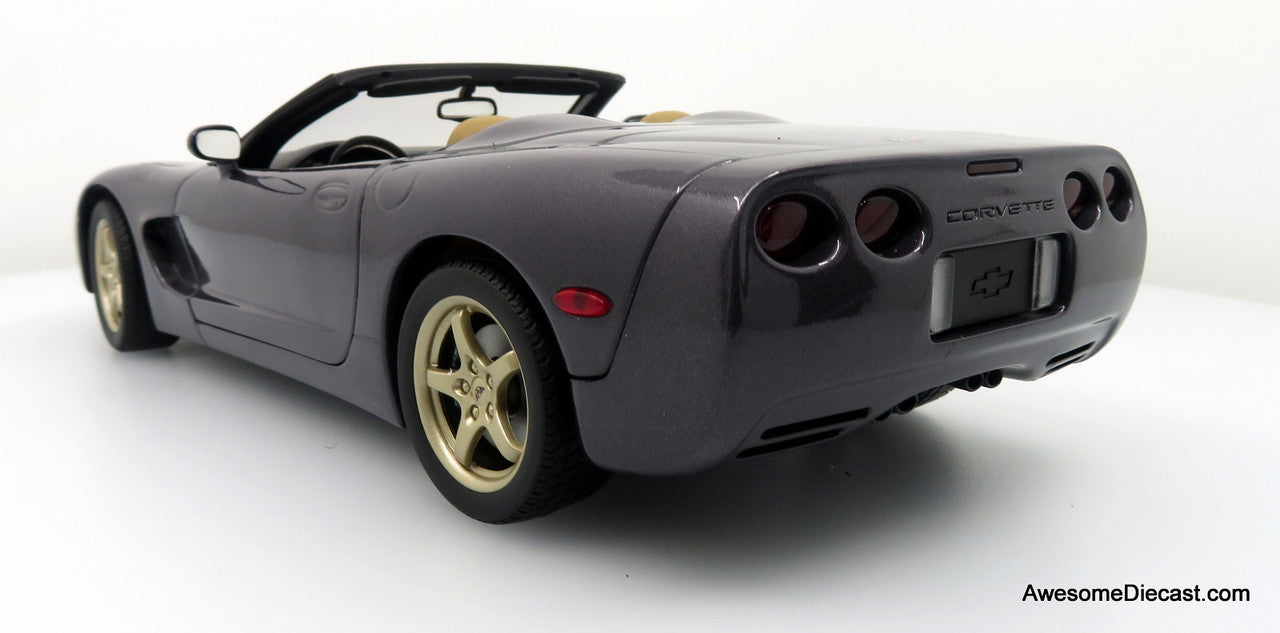 Chevrolet Corvette, Purple 1:18 Diecast Model Car by UT Models