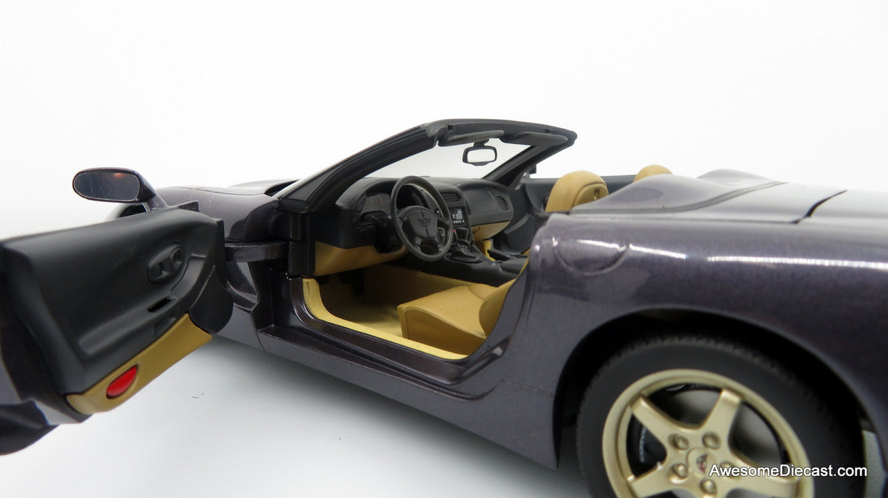 Chevrolet Corvette, Purple 1:18 Diecast Model Car by UT Models