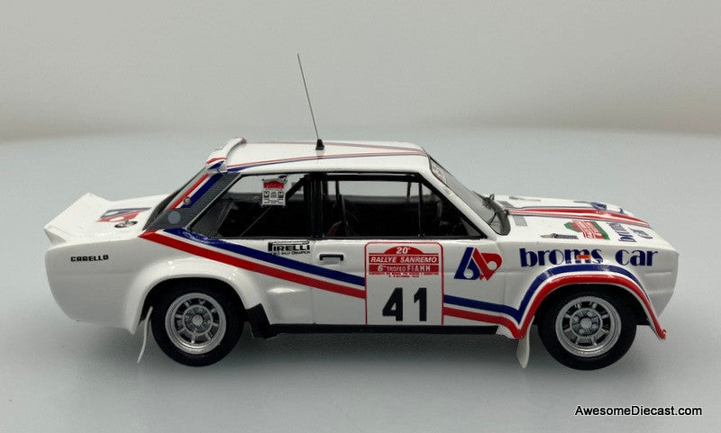 Trofeu 1:43 Fiat 131 Abarth #41: 1978 Sanremo Rally – Awesome