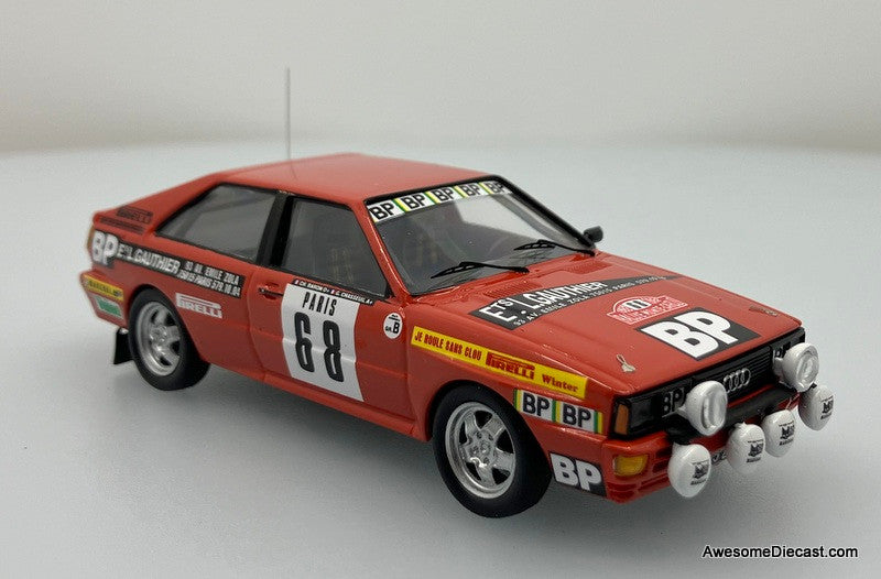 Trofeu 1:43 Audi Quattro #68: 1982 Monte Carlo Rally