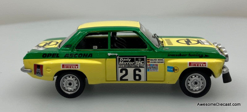 Trofeu 1:43 Opel Ascona #26: 1973 RAC Rally