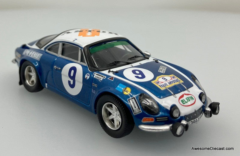 Trofeu 1:43 Alpine Renault A110 #9: Acropolis Rally 1975