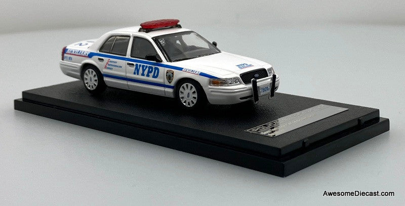 Ford Crown Victoria NYPD  Auxiliary Police/Highway Patrol 1:64 Diecast Model Car by Rollin
