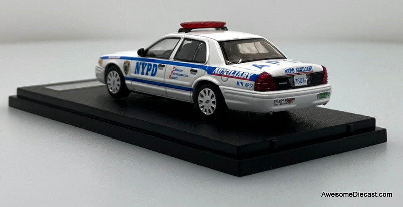 Ford Crown Victoria NYPD  Auxiliary Police/Highway Patrol 1:64 Diecast Model Car by Rollin