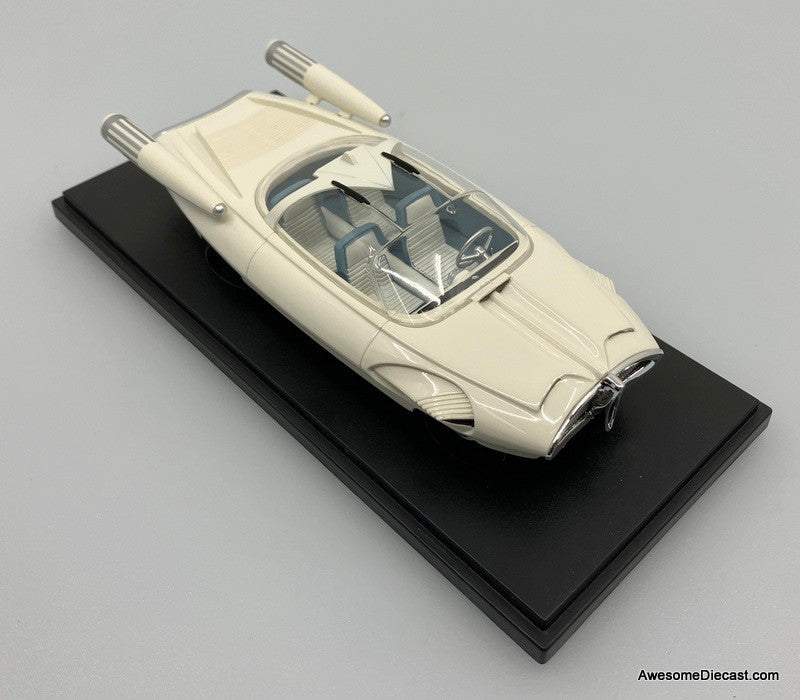 AutoCult 1:43 1958 Ford X 2000 Concept Car, White