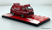 Mitsubishi Delica 300, Candy Red: Coca Cola 1:64 Diecast Model Van by Bliss
