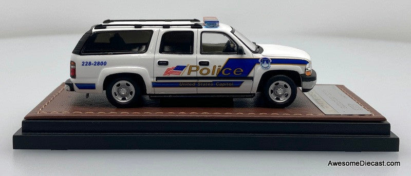 Chevrolet Suburban: U.S. Capital Police 1:64 Diecast Model Car by MK Miniatures