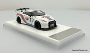 Old Time Models 1:64 Nissan Skyline LBWK GT-R R35, Martini Livery
