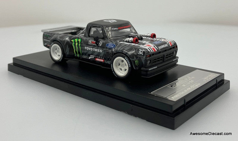 1977 Ford F-150 Hoonitruck Monster Livery: Ken Block 1:64 Diecast Model Truck by Street Warrior