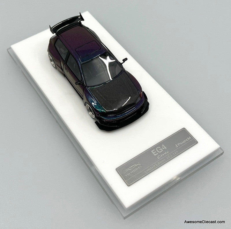 Pandem Honda Civic EG4, Chameleon 1:64 Resin Cast Model by YM Model