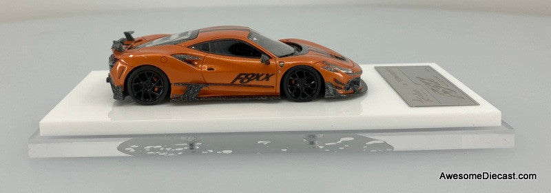 Fuel Me 1:64 Ferrari F8XX Mansory, Orange – Awesome Diecast LLC