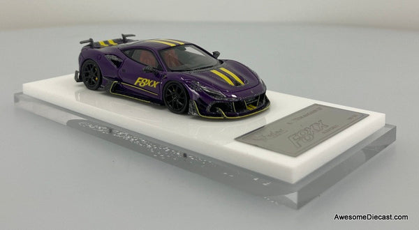 Fuel Me 1:64 Ferrari F8XX Mansory, Purple – Awesome Diecast LLC