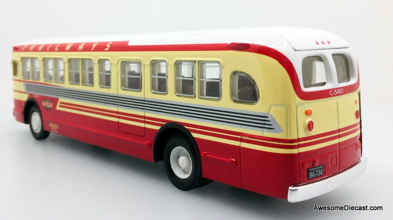 Corgi 1:50 GM Old Look 4515 Carolina Trailways: Destination Norfolk Via Blvd