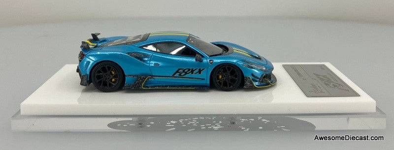 Fuel Me 1:64 Ferrari F8XX Mansory, Metallic Blue – Awesome Diecast LLC