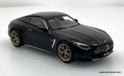 2023 Mercedes AMG GT43, Obsidian Black 1:43 Diecast Model Car by I-Scale