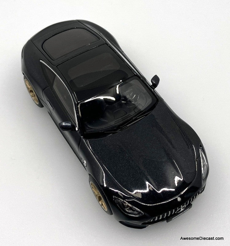 2023 Mercedes AMG GT43, Obsidian Black 1:43 Diecast Model Car by I-Scale
