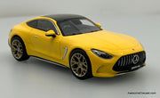 2023 Mercedes AMG GT43, Sun Yellow 1:43 Diecast Model Car by I-Scale
