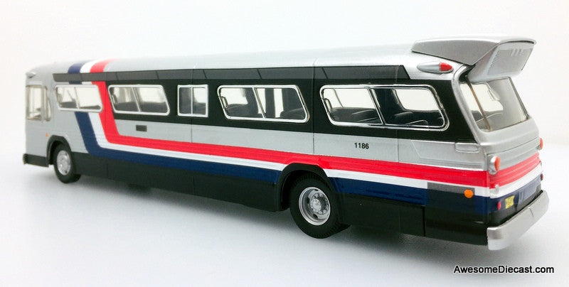 RARE!! Corgi 1:50 GM5300 Fishbowl Bus Chicago Transit Authority