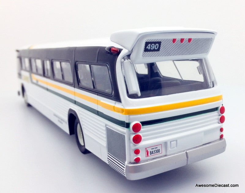RARE!! Corgi 1:50 GM Fishbowl Bus: Command Bus Lines, New York