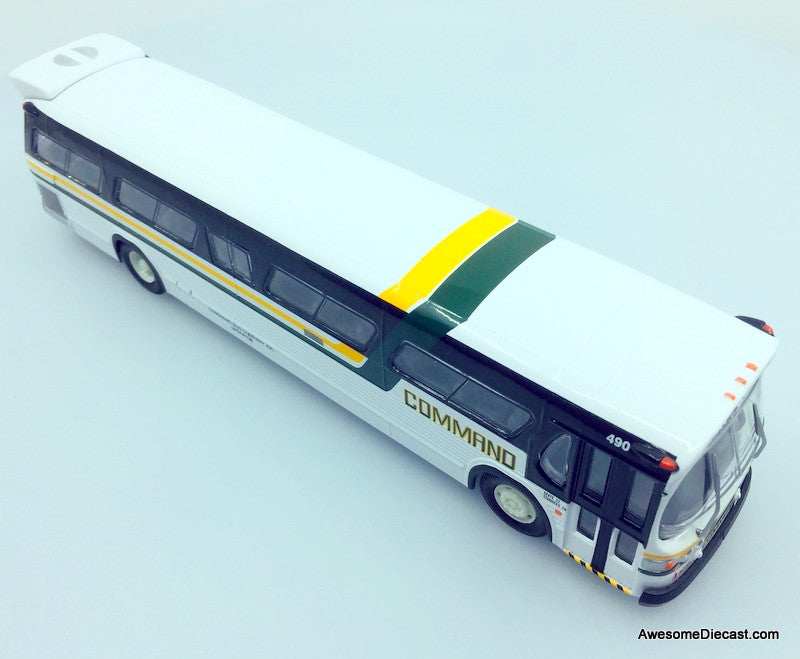 RARE!! Corgi 1:50 GM Fishbowl Bus: Command Bus Lines, New York