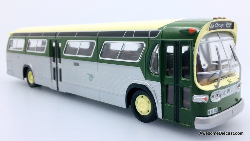 Corgi 1:50 GM Fishbowl Bus: Chicago Transit Authority