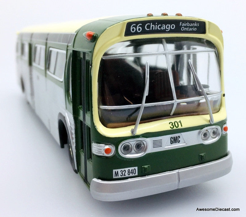 Corgi 1:50 GM Fishbowl Bus: Chicago Transit Authority