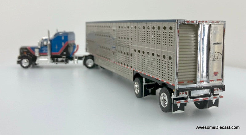 DCP by FG 1:64 Kenworth W900A w/ Wilson Livestock Trailer: John Wayne Cattle Company