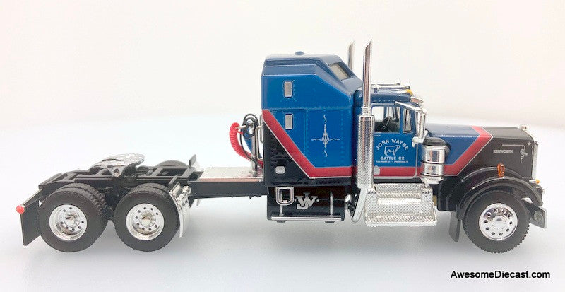 DCP by FG 1:64 Kenworth W900A w/ Wilson Livestock Trailer: John Wayne Cattle Company