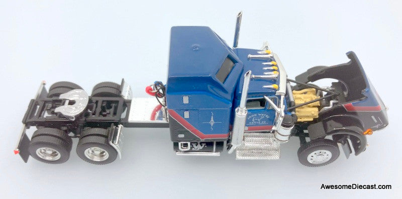 DCP by FG 1:64 Kenworth W900A w/ Wilson Livestock Trailer: John Wayne Cattle Company