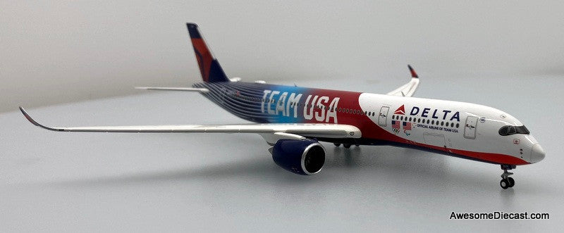 Airbus A350-900: Delta Airlines (N531DN) Team USA 1:200 Diecast