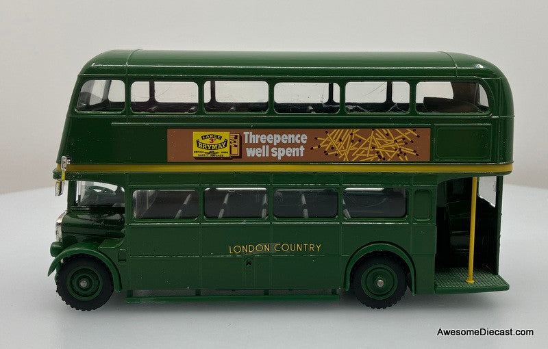 Solido 1:50 Double Decker London Country Bus, Green