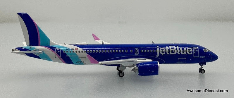Airbus A220-300: Jet Blue (Reg #N3241J) Taming Of The Blue 1:400 Diecast Model Plane by Gemini Jets
