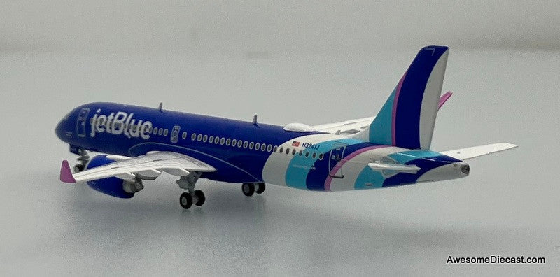 Airbus A220-300: Jet Blue (Reg #N3241J) Taming Of The Blue 1:400 Diecast Model Plane by Gemini Jets