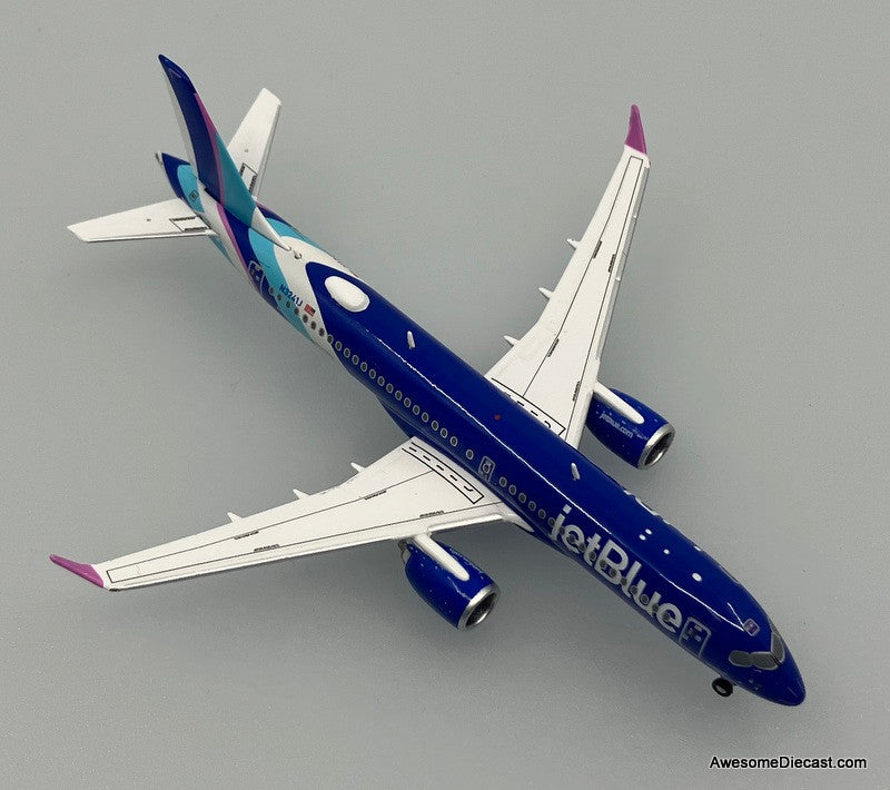 Airbus A220-300: Jet Blue (Reg #N3241J) Taming Of The Blue 1:400 Diecast Model Plane by Gemini Jets